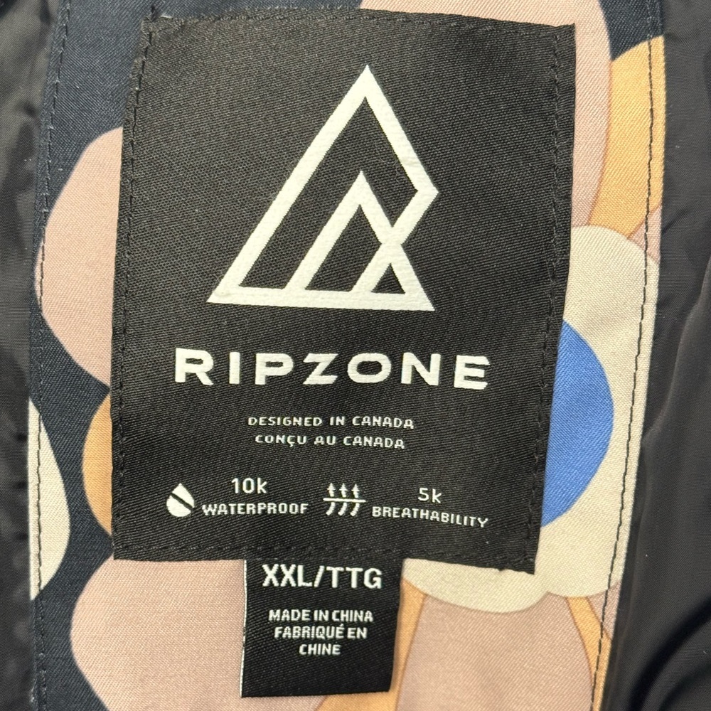 NWT Ripzone Women’s Twilight Puffy Insulated Jacket - XXL - Floral - Never used - Picture 2 of 15